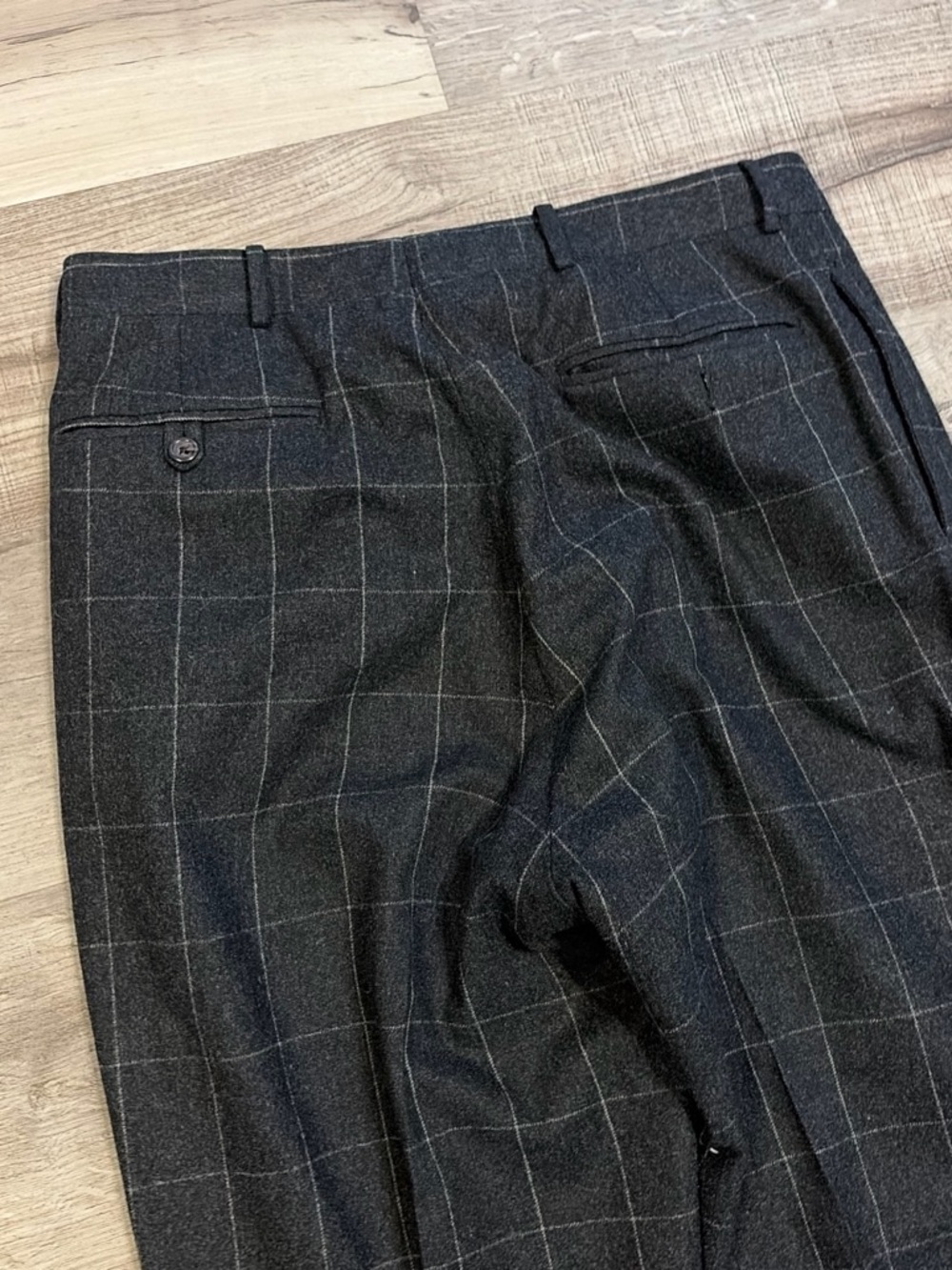 Men's Black polo Ralph Lauren wool pants waist size 30 - Picture 6 of 6
